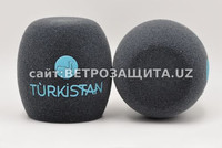 Насадка на микрофон Sennheiser MD42 с логотипом TURKISTAN